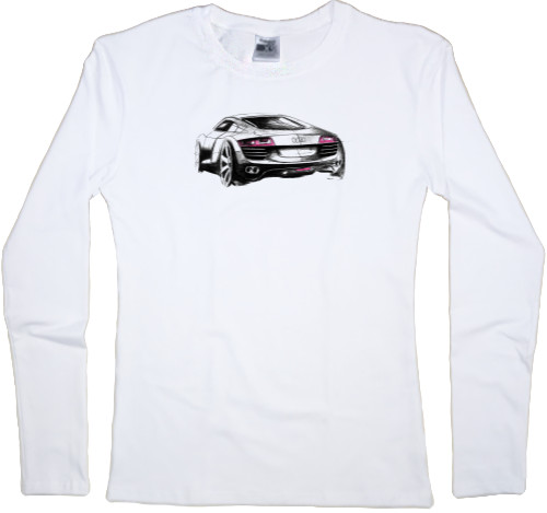 Women's Longsleeve Shirt - Audi R8 - Mfest