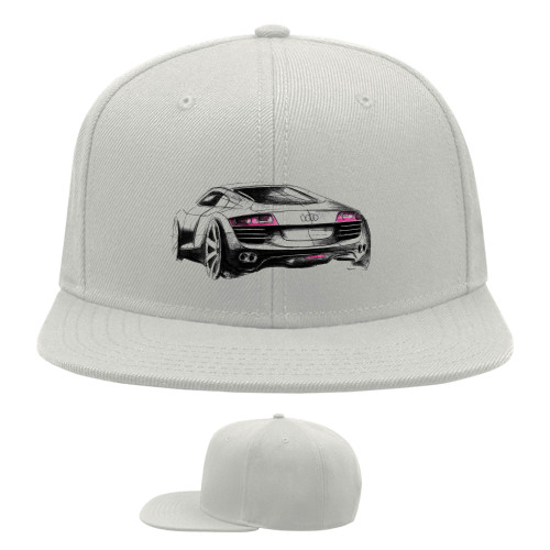 Snapback Baseball Cap - Audi R8 - Mfest