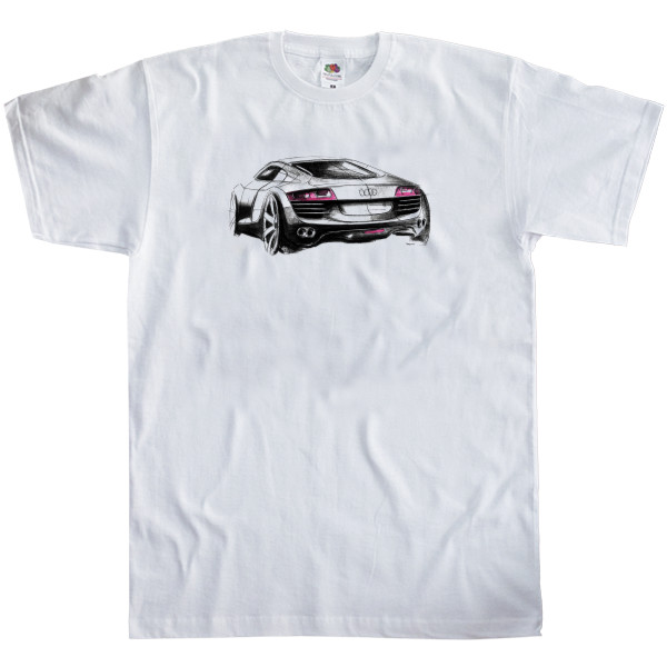 Kids' T-Shirt Fruit of the loom - Audi R8 - Mfest