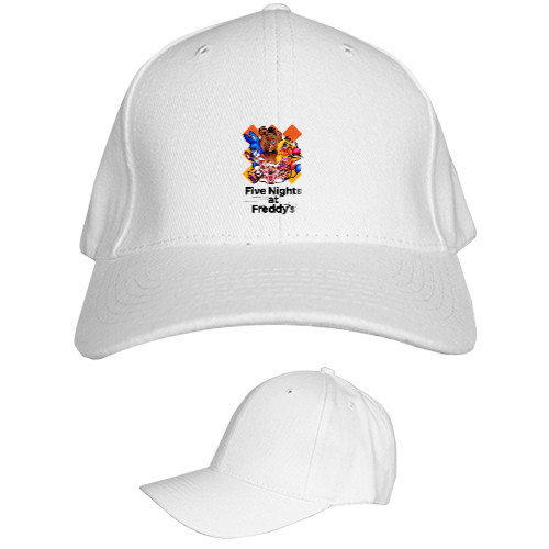 Kids' Baseball Cap 6-panel - Five Nights at Freddy's 1 - Mfest