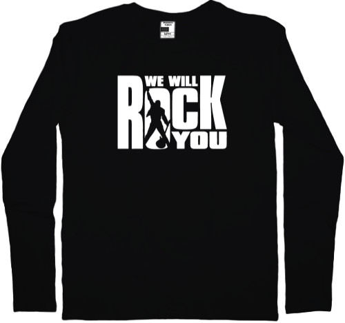 Men's Longsleeve Shirt - We will rock you - Mfest