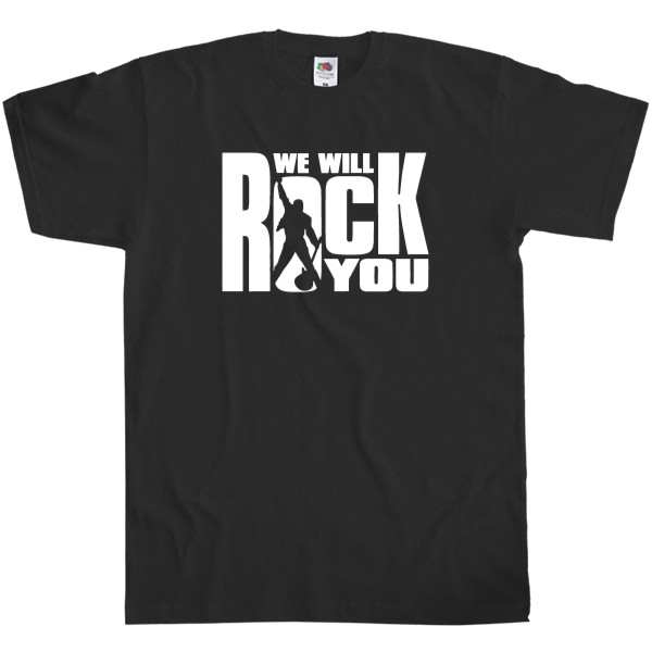 Kids' T-Shirt Fruit of the loom - We will rock you - Mfest