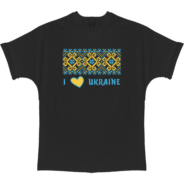 Футболка Оверсайз - Love Ukraine - Mfest