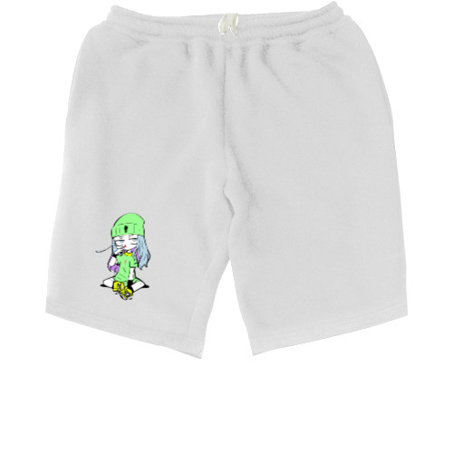 Men's Shorts - Billie Eilish chibi - Mfest