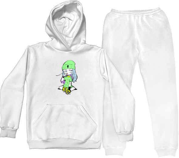 Костюм спортивный Детский - Billie Eilish chibi - Mfest