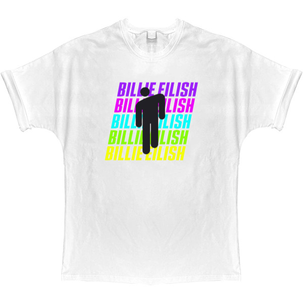 T-shirt Oversize - Billie Eilish - Mfest