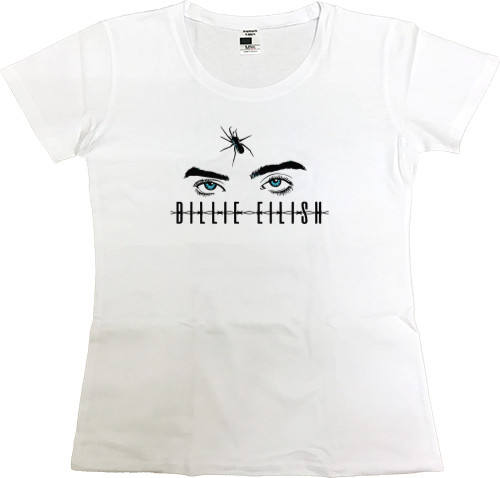 Women's Premium T-Shirt - Billie Eilish eyes - Mfest