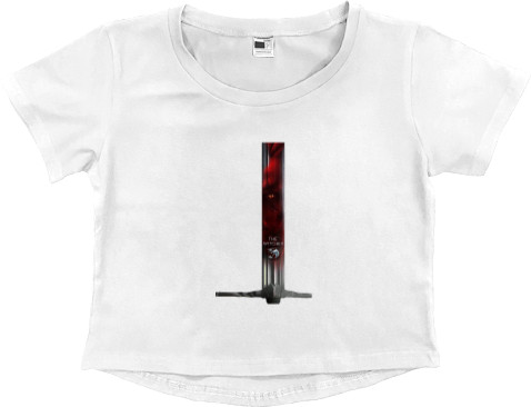 Women's Cropped Premium T-Shirt - Ведьмак 2 - Mfest