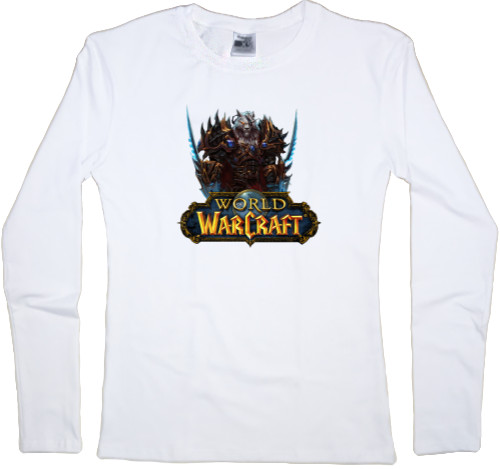 Women's Longsleeve Shirt - World of warcraft Герой - Mfest