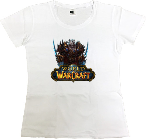 Women's Premium T-Shirt - World of warcraft Герой - Mfest