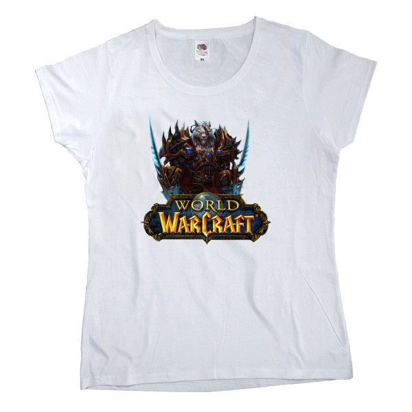 Women's T-shirt Fruit of the loom - World of warcraft Герой - Mfest