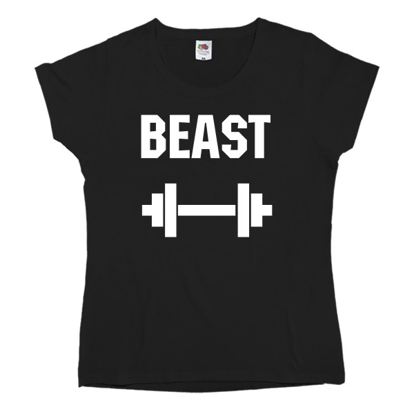 Women's T-shirt Fruit of the loom - Beast - Mfest