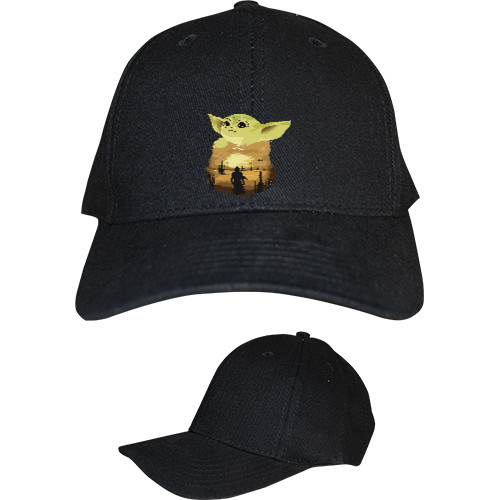 Kids' Baseball Cap 6-panel - BABY YODA Art 3 - Mfest