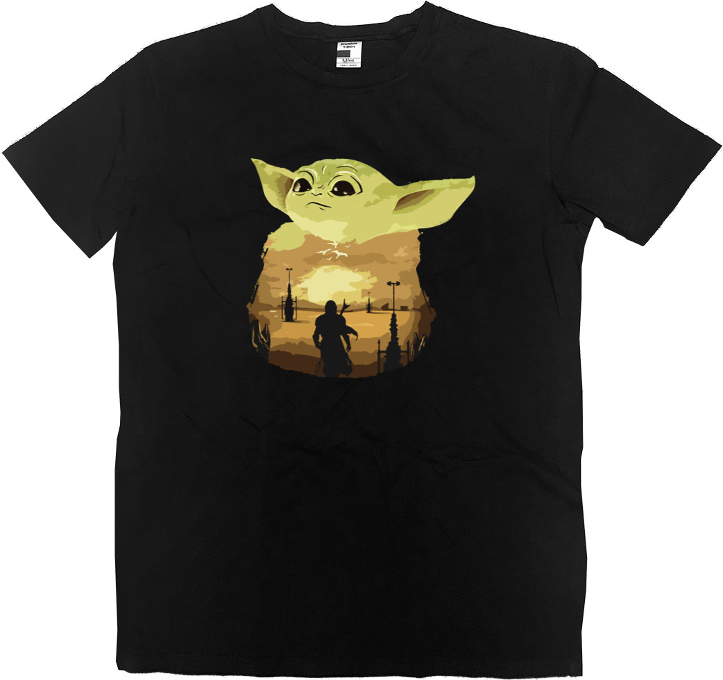 Футболка Преміум Дитяча - BABY YODA Art 3 - Mfest