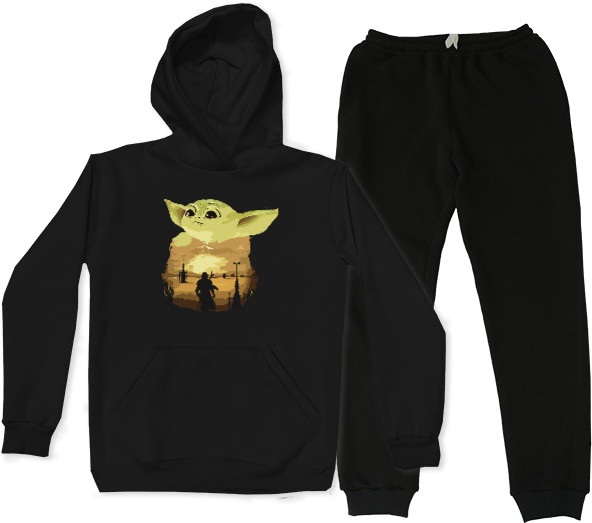 Sports suit for women - BABY YODA Art 3 - Mfest