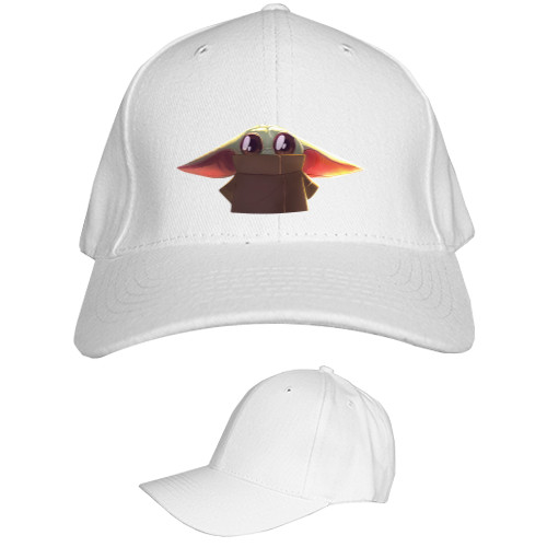 Kids' Baseball Cap 6-panel - Вaby yoda Art 2 - Mfest