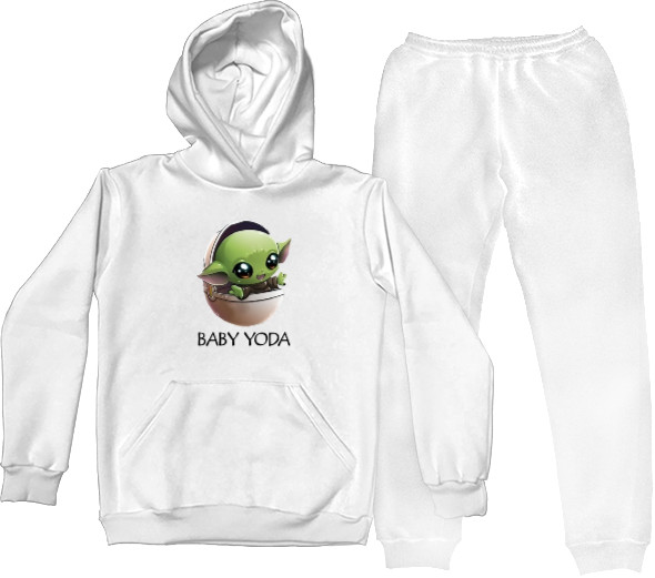 Sports suit for women - Baby yoda Art - Mfest