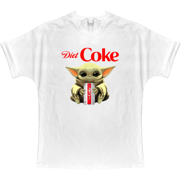 T-shirt Oversize - BABY YODA Coca-Cola - Mfest