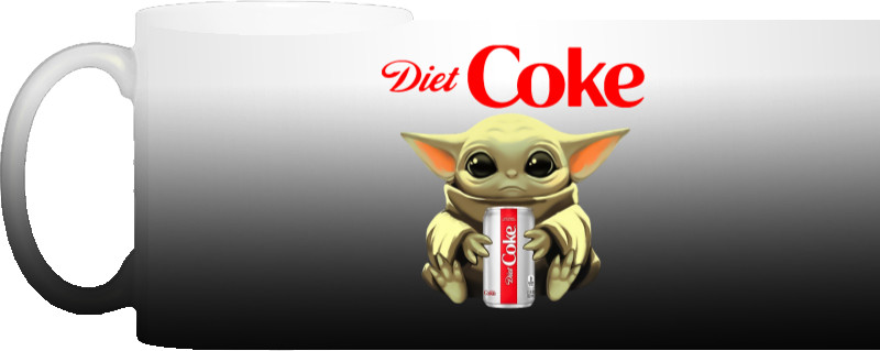 BABY YODA Coca-Cola