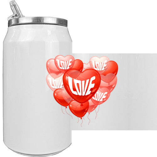 Aluminum Can - Love Воздушные шарики - Mfest