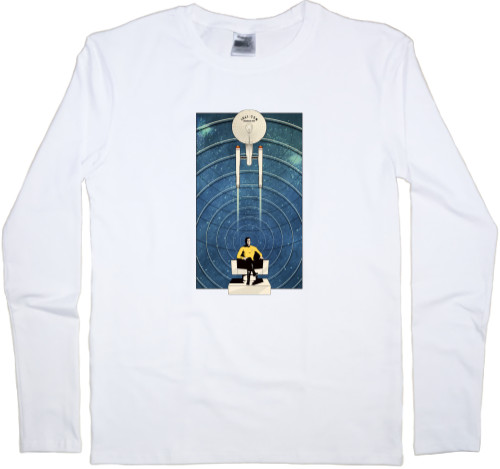 Men's Longsleeve Shirt - Star Trek The Captain - Mfest