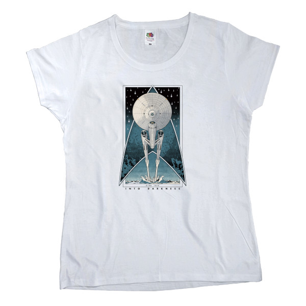 Women's T-shirt Fruit of the loom - Star Trek Into Darkness 3 - Mfest