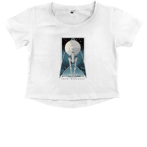 Kids' Premium Cropped T-Shirt - Star Trek Into Darkness 3 - Mfest