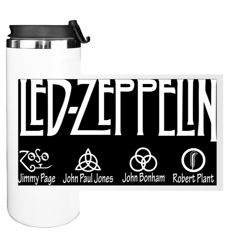 Water Bottle on Tumbler - Led Zeppelin 1 - Mfest