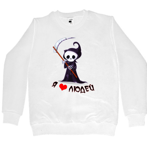 Women's Premium Sweatshirt - Я люблю людей - Mfest