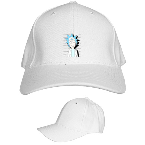 Kids' Baseball Cap 6-panel - Rick and Morty art 4 - Mfest