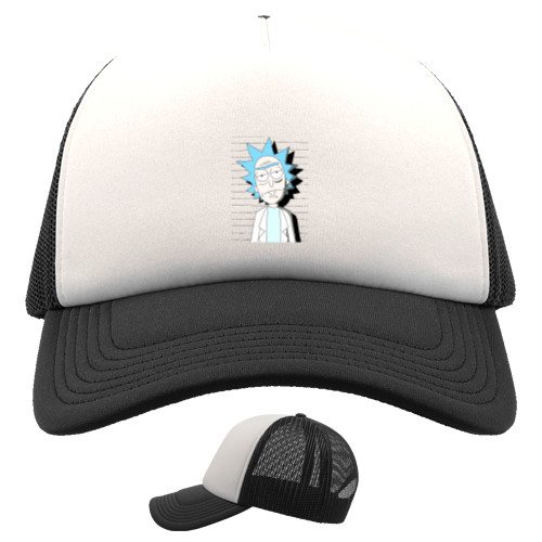 Kids' Trucker Cap - Rick and Morty art 4 - Mfest