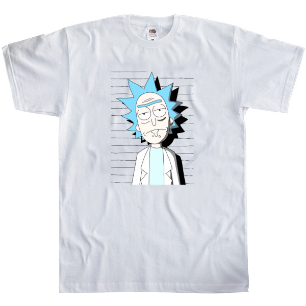 Kids' T-Shirt Fruit of the loom - Rick and Morty art 4 - Mfest