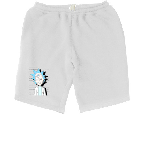 Men's Shorts - Rick and Morty art 4 - Mfest