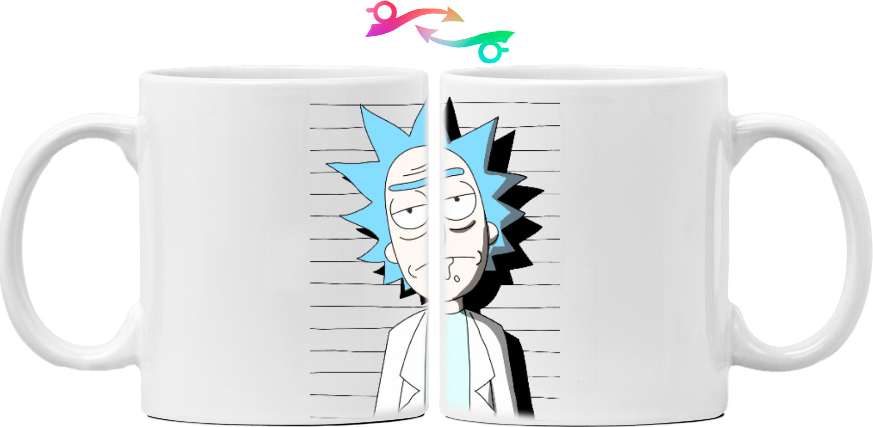 Mug - Rick and Morty art 4 - Mfest