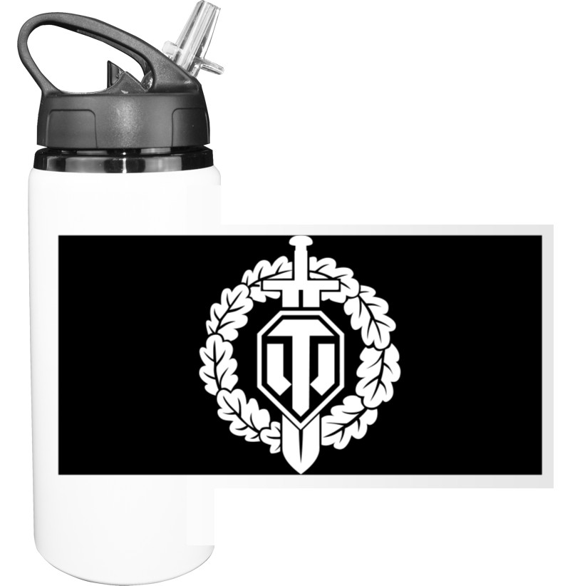 Sport Water Bottle - Воин WoT - Mfest