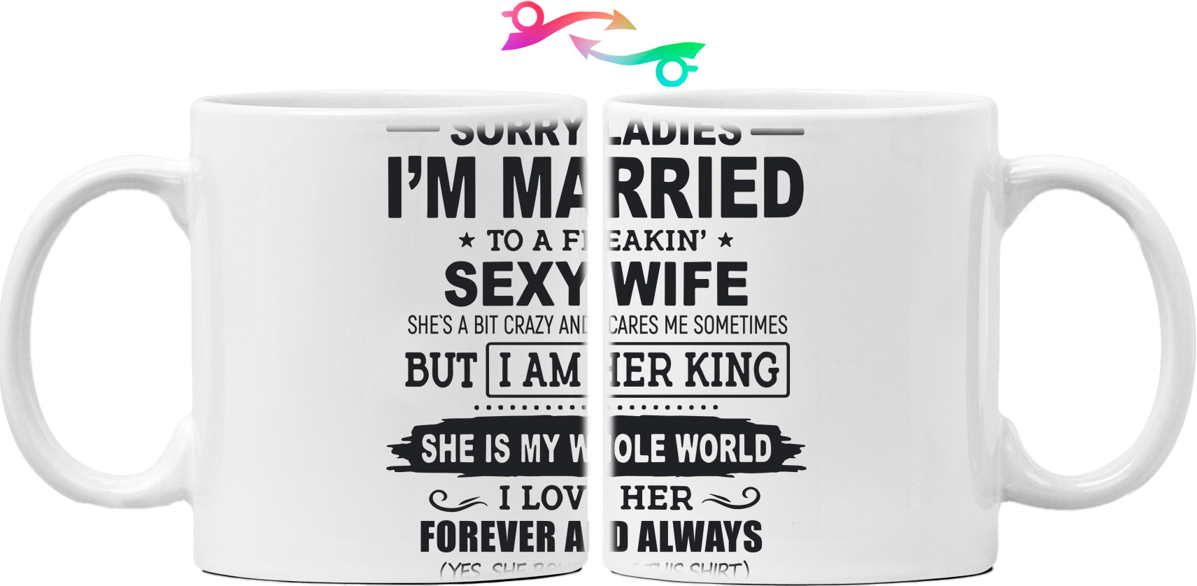 Mug - Sorry ladies 1 - Mfest