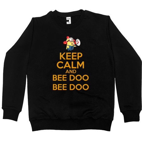 Свитшот Премиум Детский - Keep calm and bee doo - Mfest