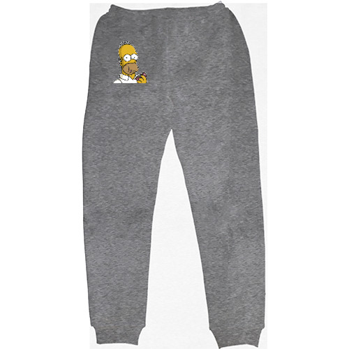 Men's Sweatpants - Гомер с пончиком - Mfest