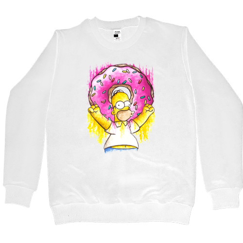 Women's Premium Sweatshirt - Simpson art - Mfest