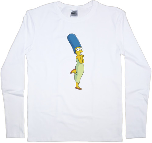 Men's Longsleeve Shirt - Marge Simpson - Mfest