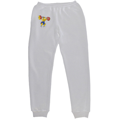 Women's Sweatpants - Homer со штангой - Mfest