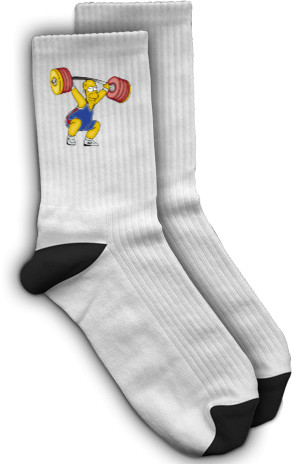 Socks - Homer со штангой - Mfest