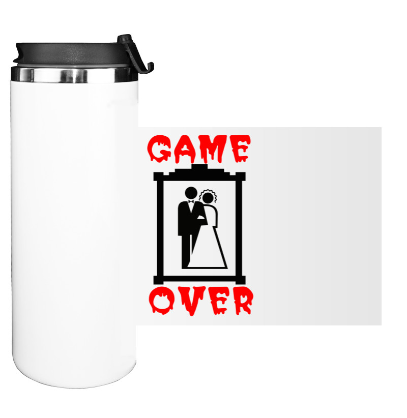 Water Bottle on Tumbler - Game over - Mfest