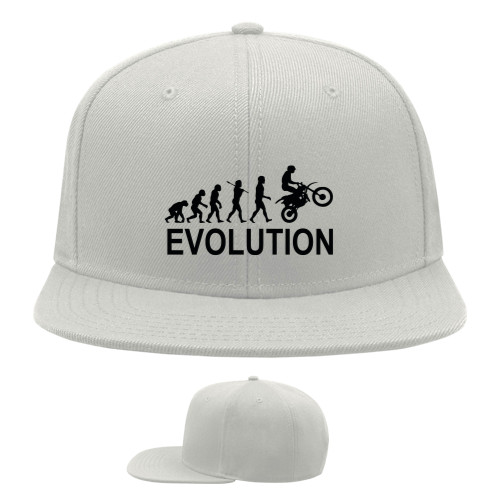 Snapback Baseball Cap - Moto evolution - Mfest