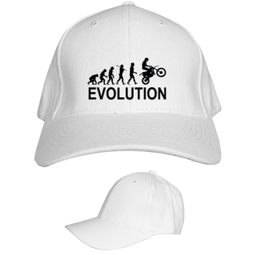 Kids' Baseball Cap 6-panel - Moto evolution - Mfest