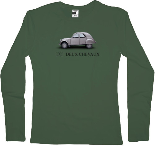 Women's Longsleeve Shirt - Citroen 2CV -1 - Mfest