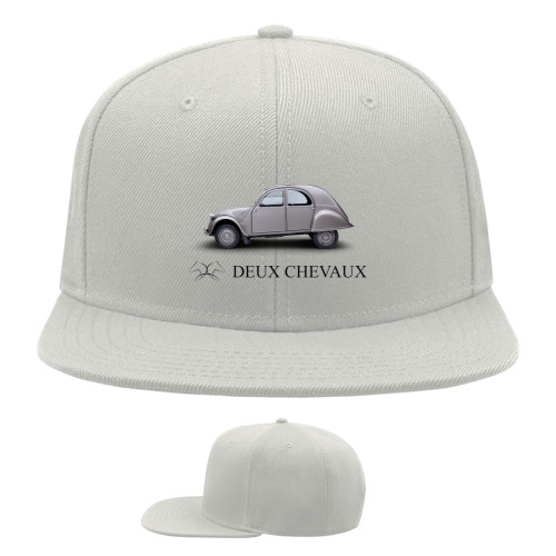 Snapback Baseball Cap - Citroen 2CV -1 - Mfest