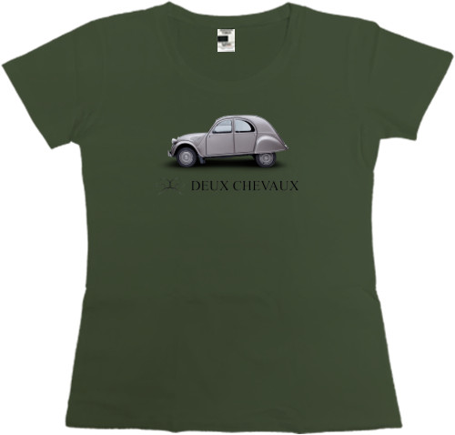 Women's Premium T-Shirt - Citroen 2CV -1 - Mfest