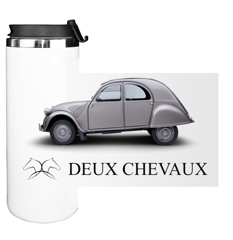 Water Bottle on Tumbler - Citroen 2CV -1 - Mfest