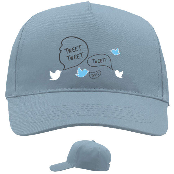 Baseball Caps - 5 panel - Twitter birds - Mfest